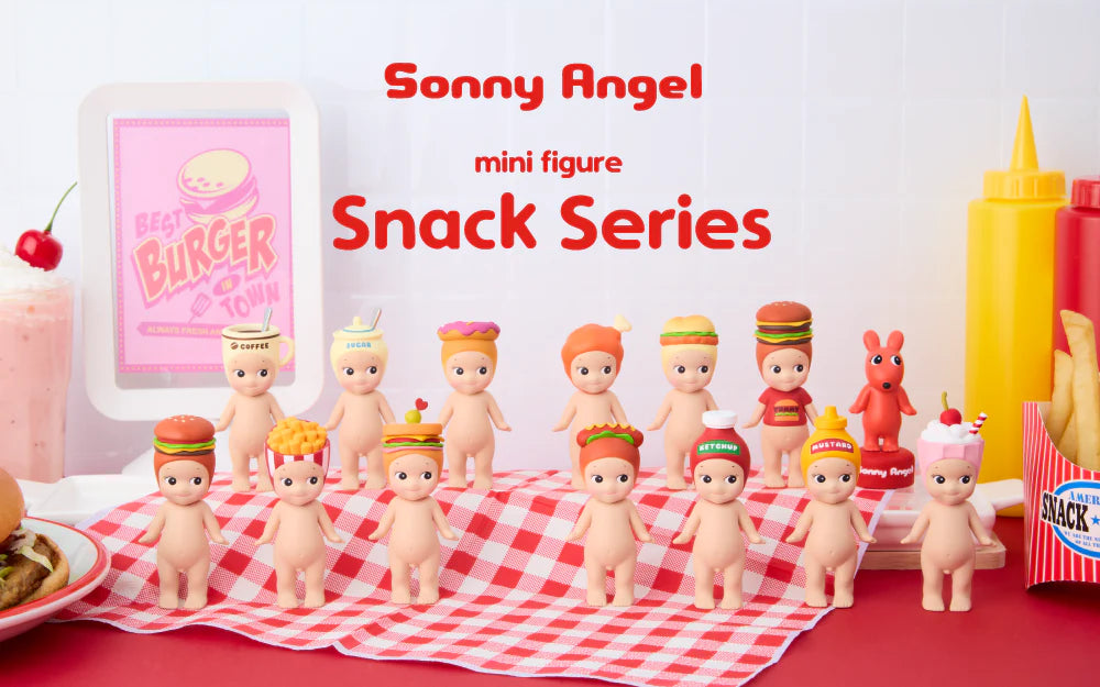Sonny Angel Snacks Series Blind Box (Box of 12)