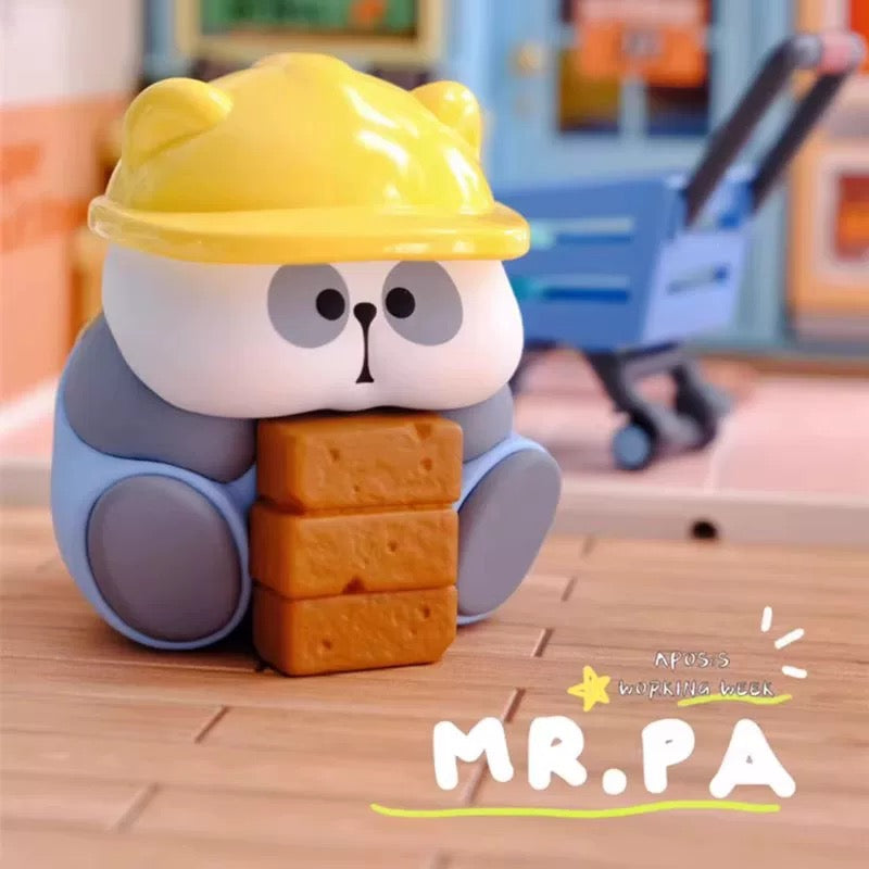 Mr Pa Working Week Series Blind Box (Box of 6)