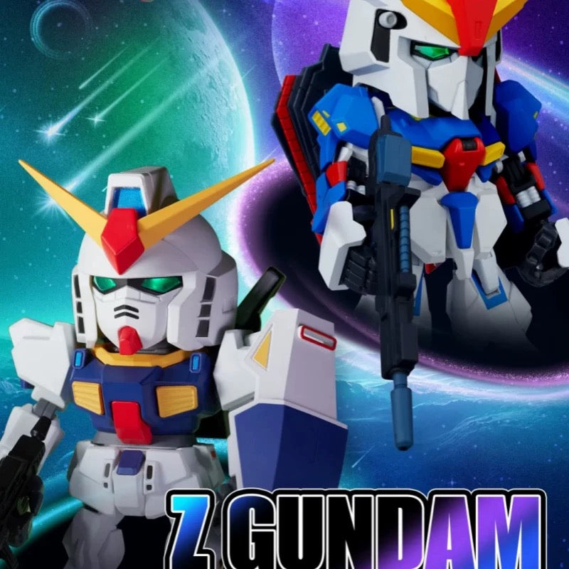 QMSV Mini Z Gundam & Gundam Mk-II Series Blind Box (Box of 8) – Mr