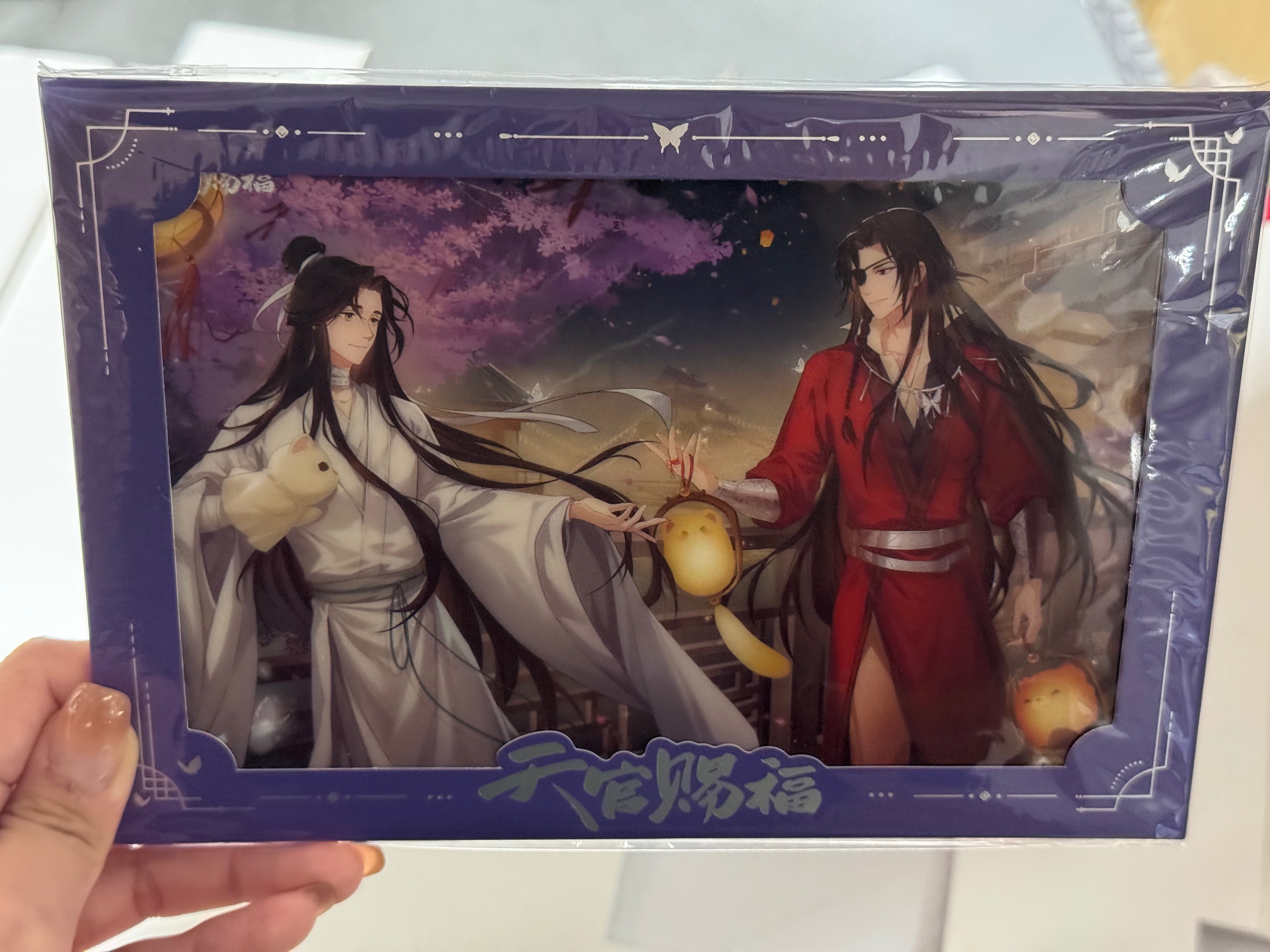 Heaven Official's Blessing Together In Every Moment Series Animie Collectible Color Paper