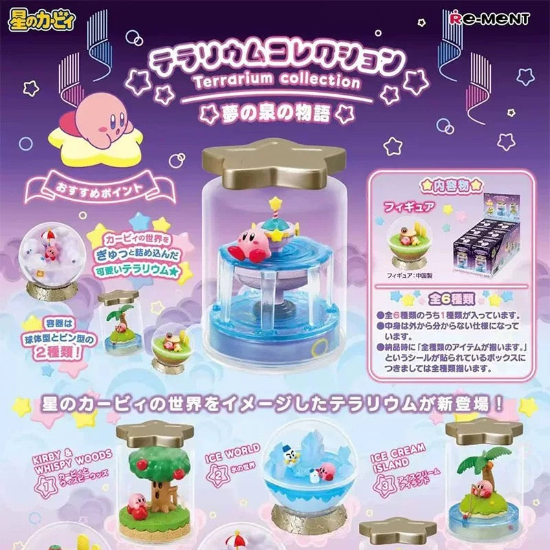 Re-ment Kirby Terrarium Collection: The Story Of The Fountain Of Dreams (Box of 6)
