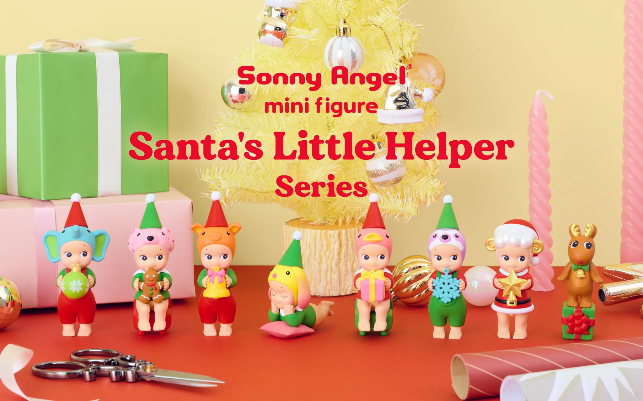 Sonny Angel Santa's Little Helper Series Blind Box (Box of 6)