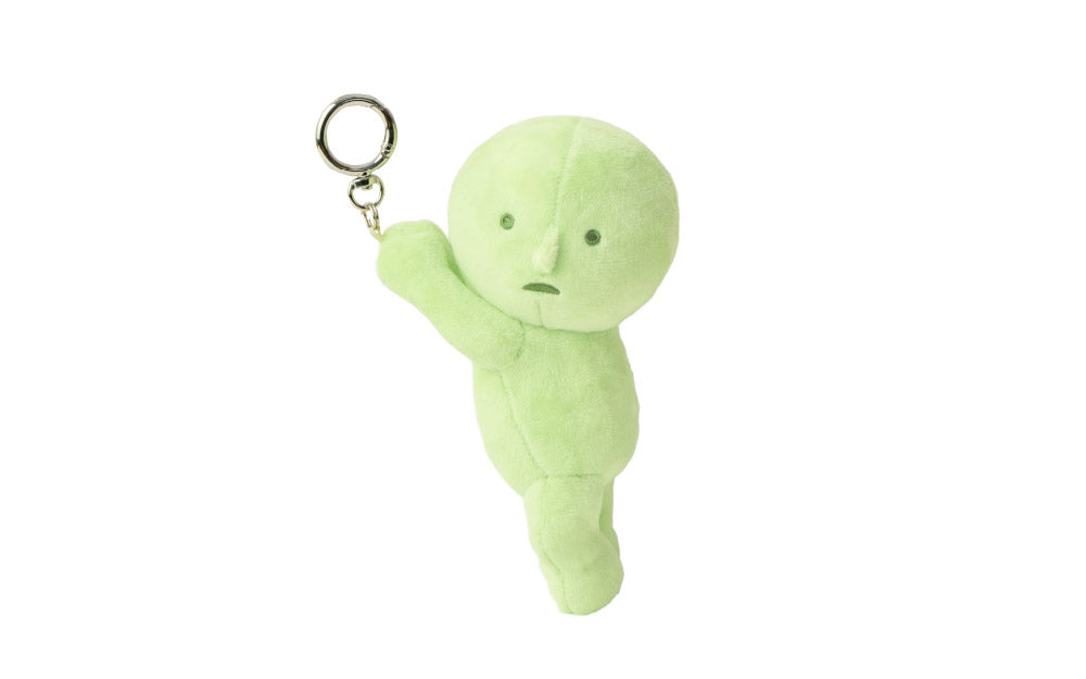Smiski Plush Keychain-Hanging On (1 Piece)