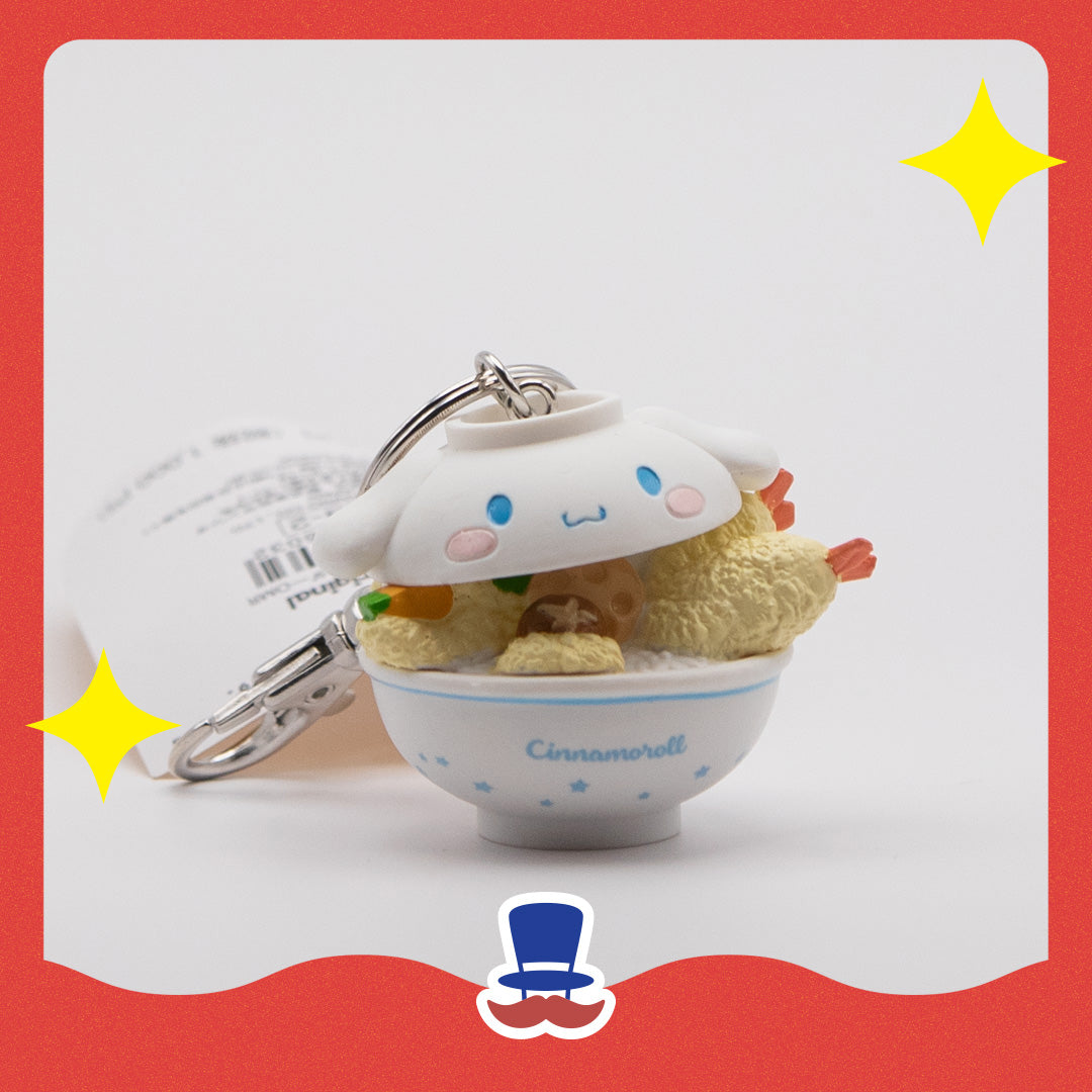 Cinnamoroll Prawn Rice Bowl Keychain