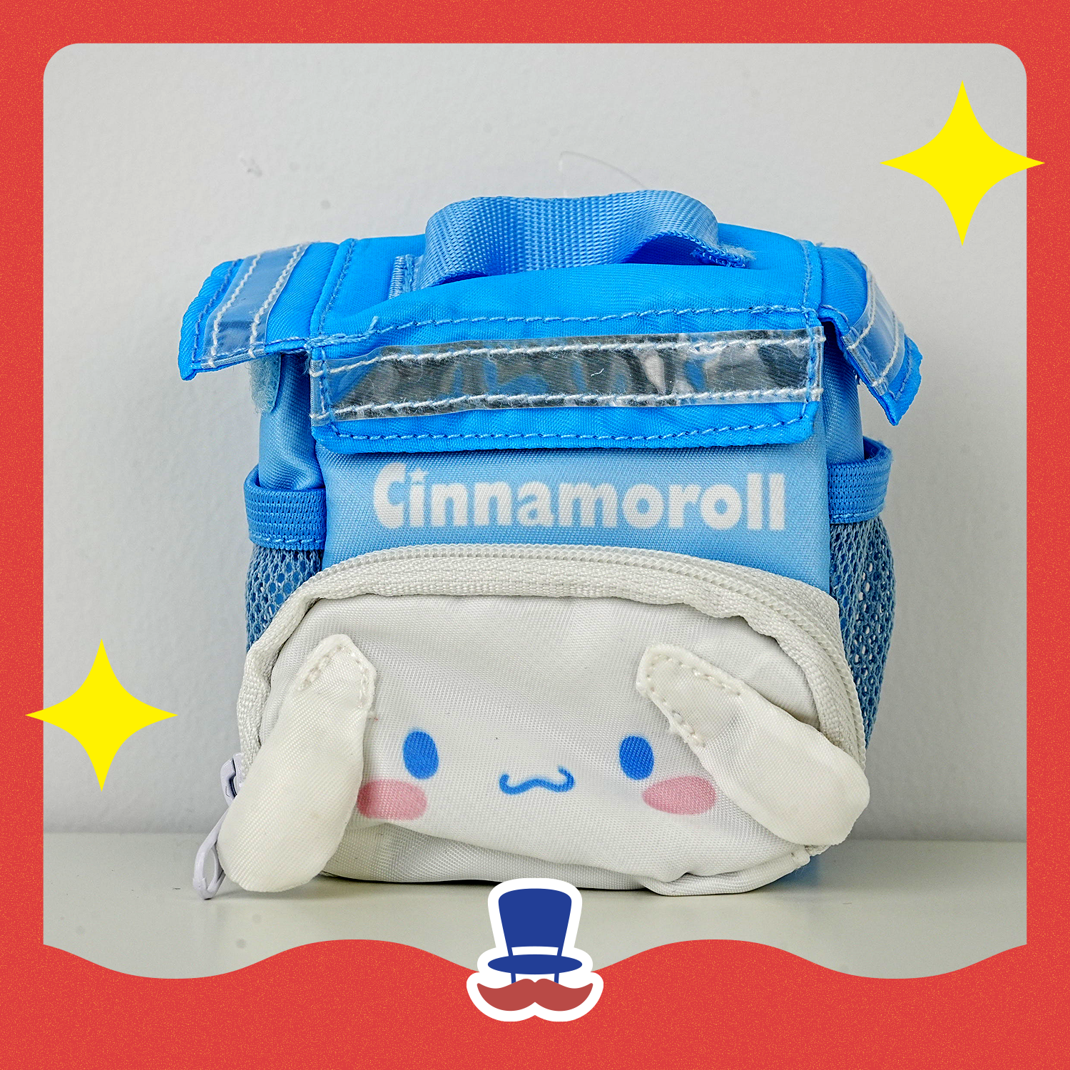 Cinnamoroll Backpack Clip Mini Pouch（Sky Blue）