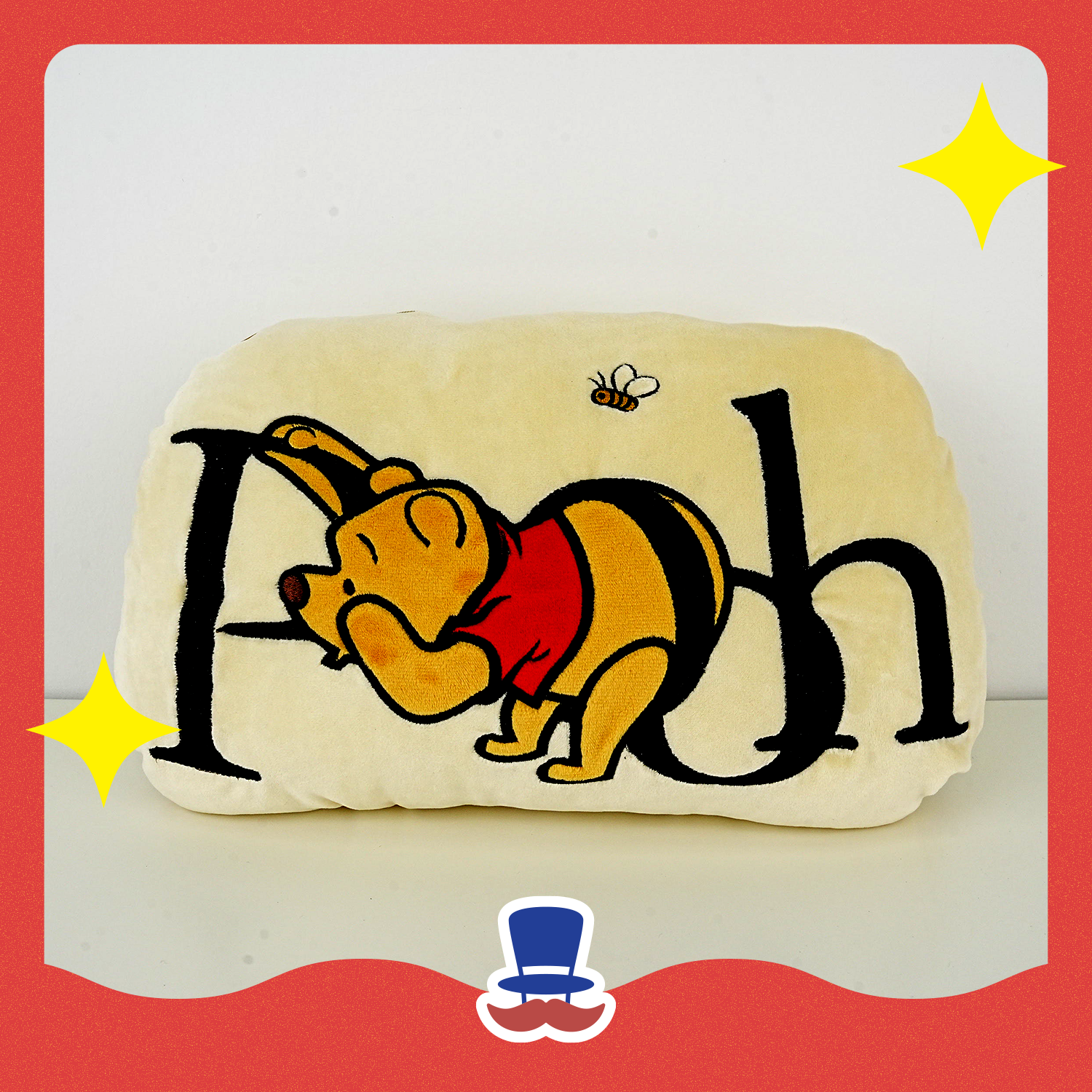 Winnie the Pooh Alphabet Cushion (P-h Design)