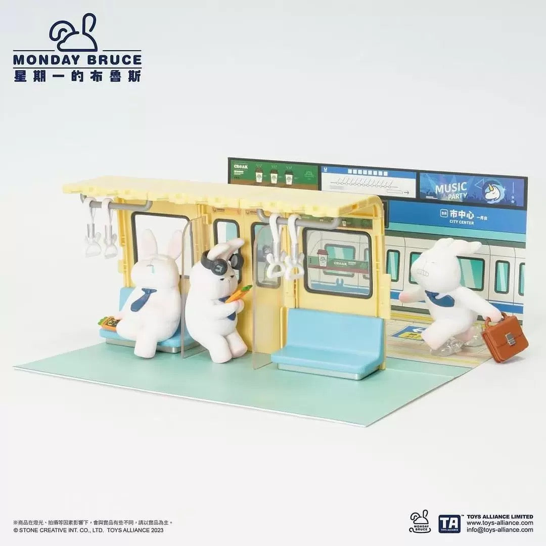 Monday Bruce Series 3 Blind Box-Daily Metro Ride (Box of 6)