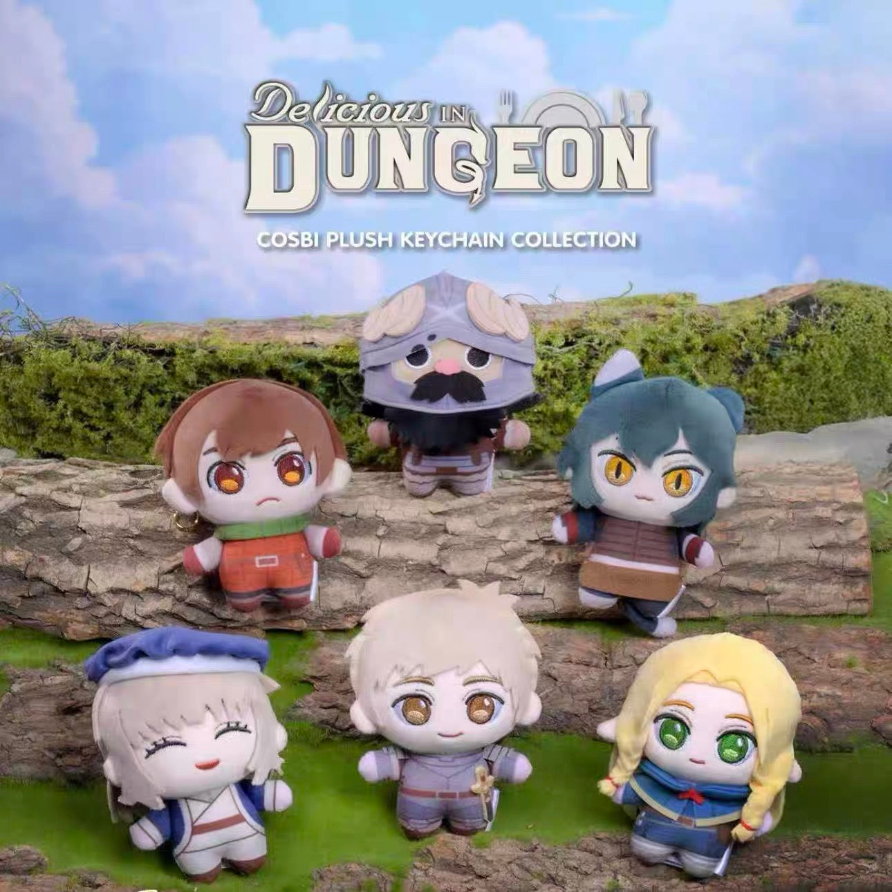 Hot Toys PPLU075N Deliciouus in Dungeon Cosbi Plush Keychain Collection Blind Box (Box of 6)