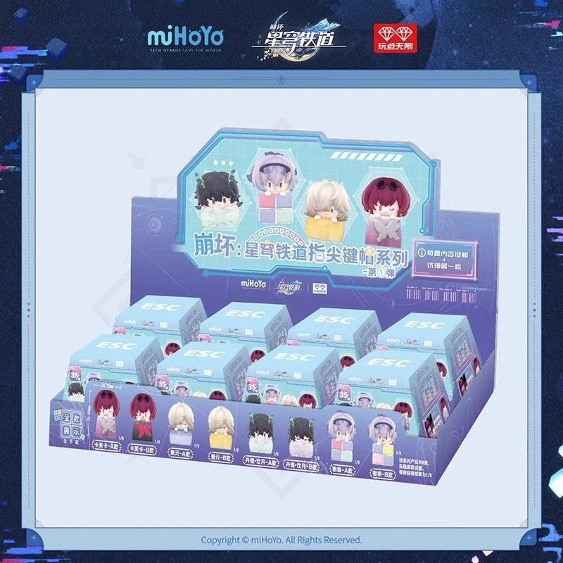 HONKAI: Star Rail Keycap Pendant Blind Box (Box of 8)