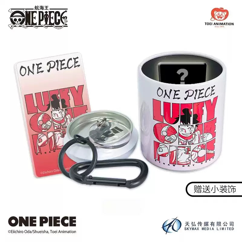 One Piece Soda Can Shaped Keychain Blind Box (Box of 9)
