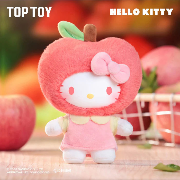 Hello Kitty Fruity Paradise Series Plush Pendant Blind Box (Box of 6)