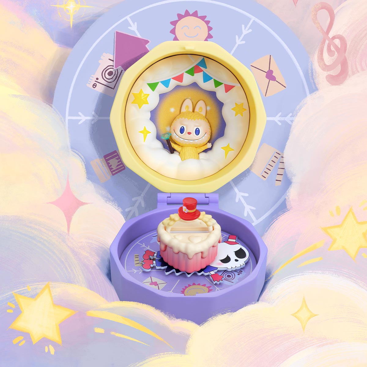 Popmart Romantic Ring Box Series 4 Scene Sets Blind Box (Box of 12)