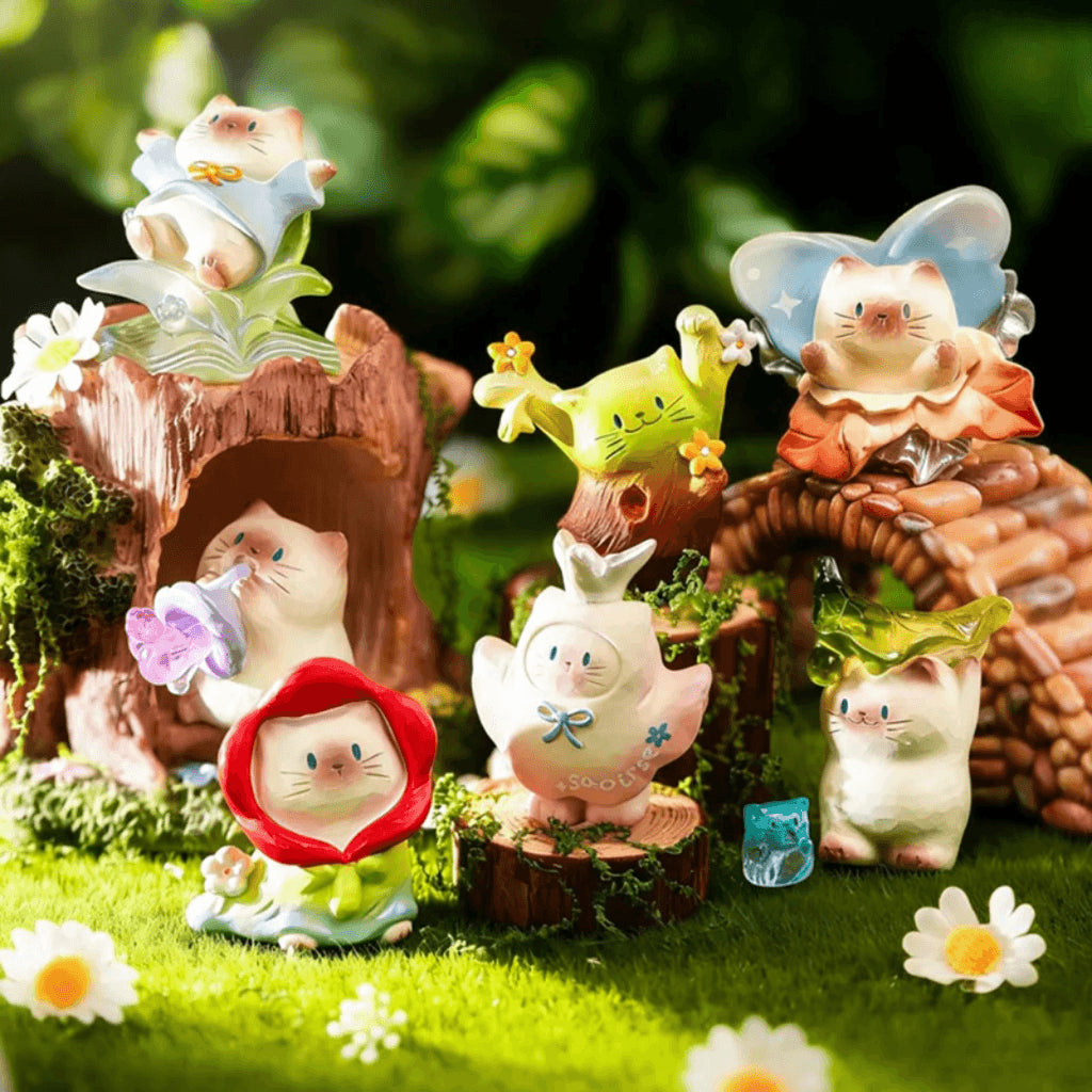 Cat Pai's Vibrant Life Series Figure Blind Box (box of 6)