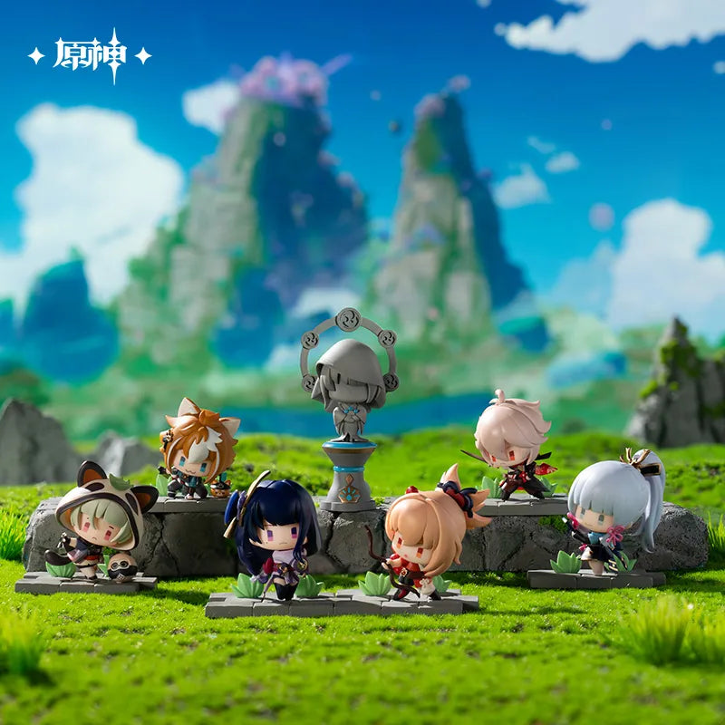 Genshin "Battle Stance" Themed Capsule Toys Series Blind Box (Box of 6)
