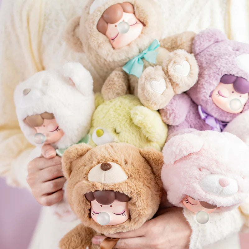 Baby Nanci Colorful Chocolate Cutie Bear Series Plush Blind Box (Box of 6)