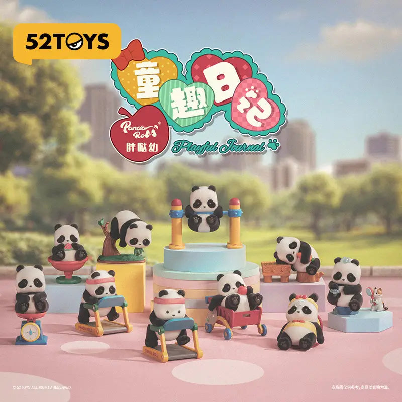 Panda Roll Playful Journal Series Blind Box (Box of 8)