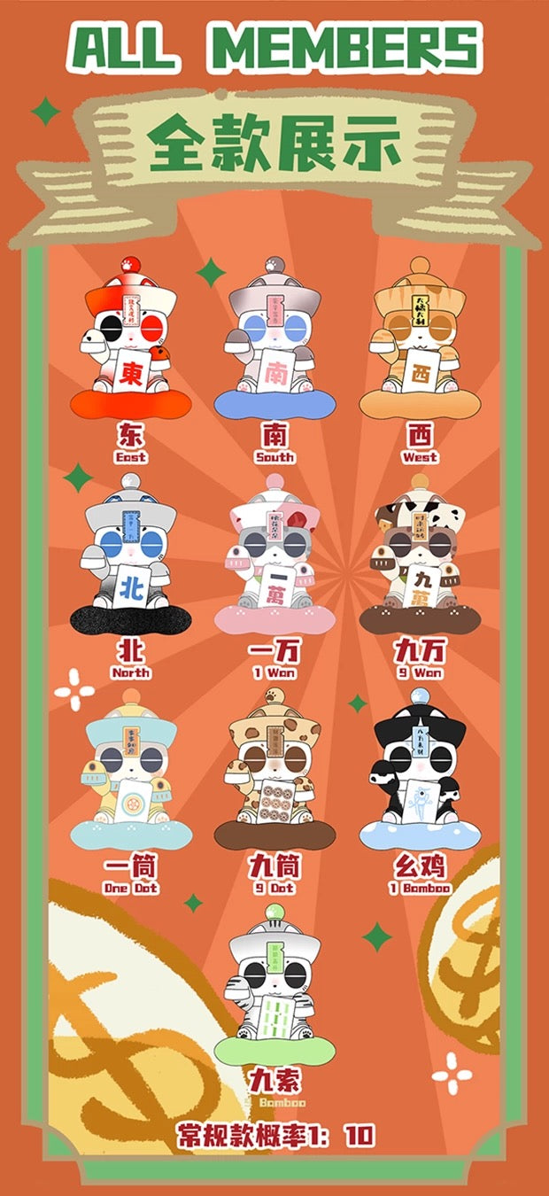 O Pan Dee Lucky Zombie- Thirteen Orphans Series Blind Box (Box of 10)