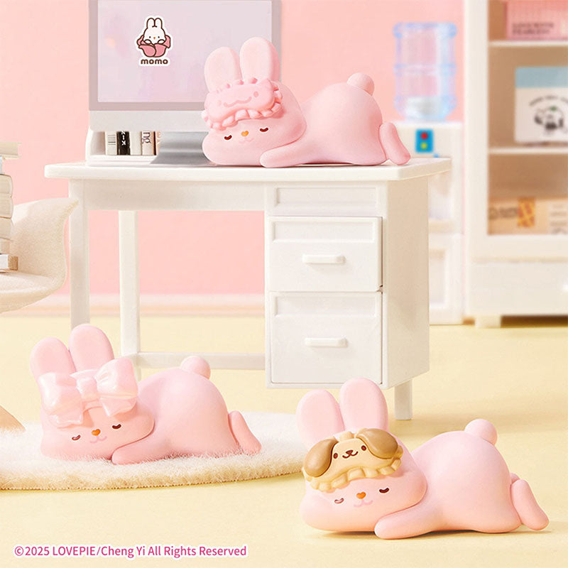 Momo Bunny 24hrs Work Life Diary Blind Box (Box of 4)
