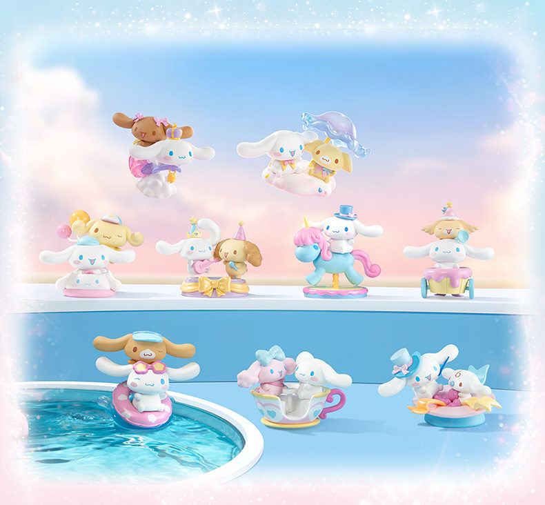 Cinnamoroll Dream Amusement Park Blind Box (Box of 8) - Mr. Surprise LIVE