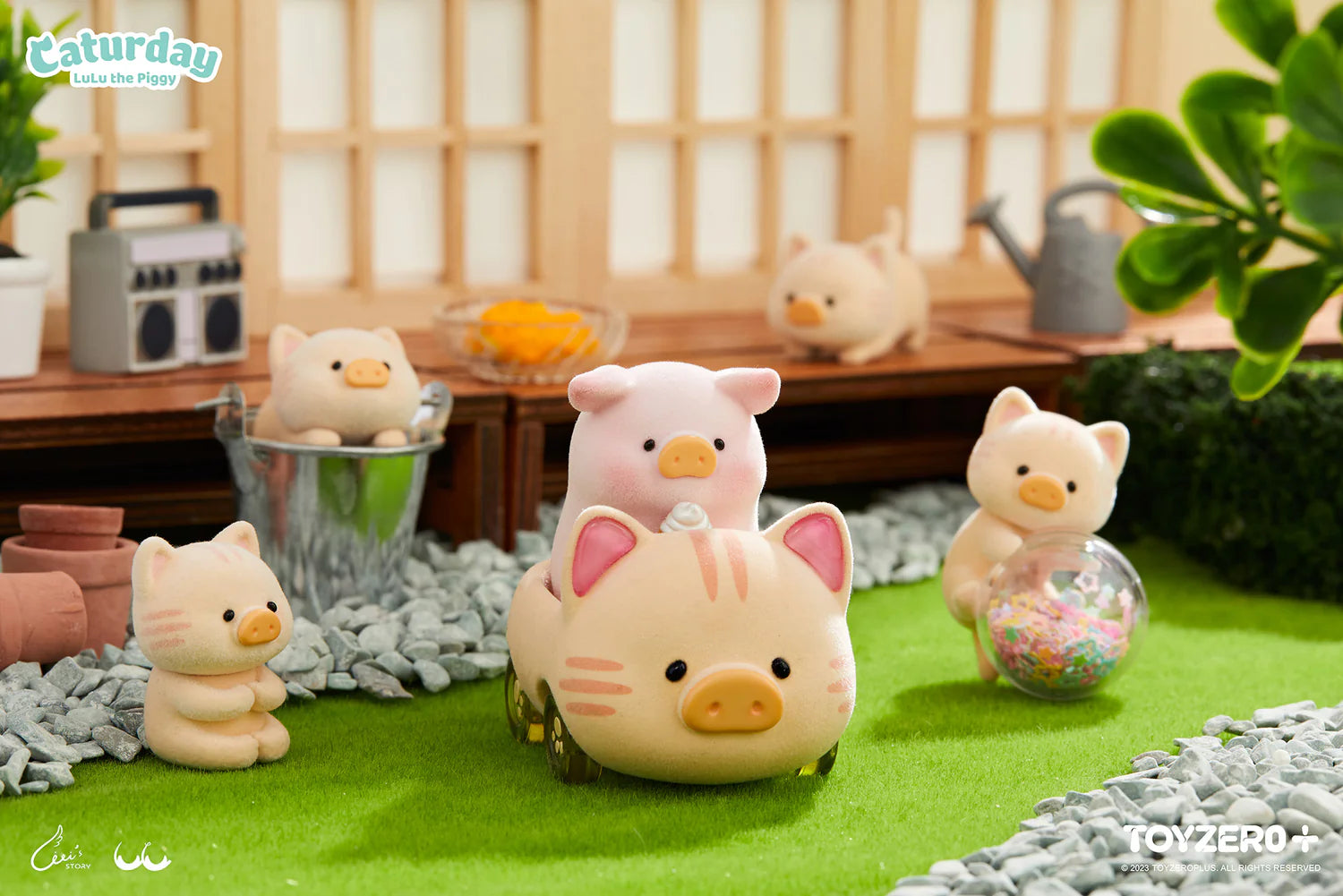 Lulu Pig Caturday Series (Box of 8)