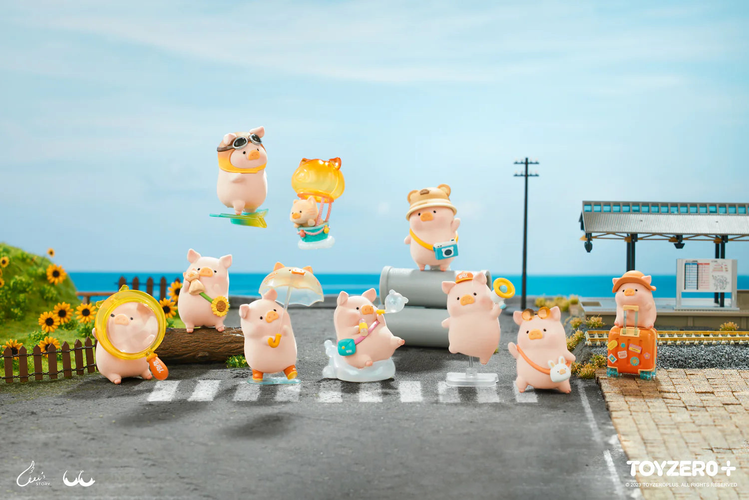 Lulu The Piggy Travel Series (Box of 8)