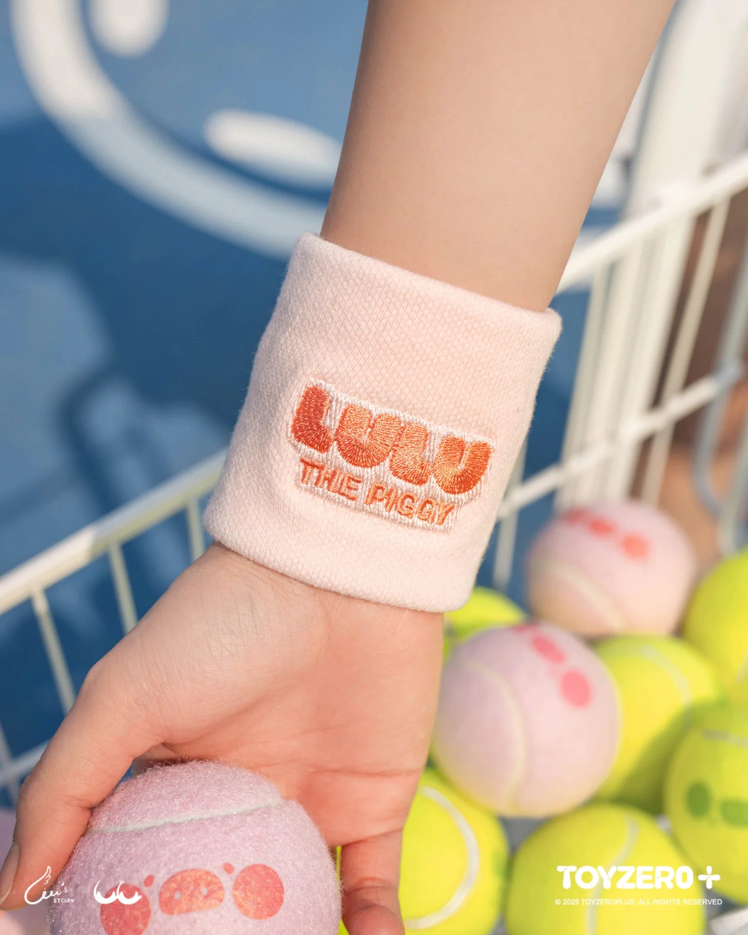 Lulu The Piggy Tennis Series-Sports Wristband (Classic Ver.)