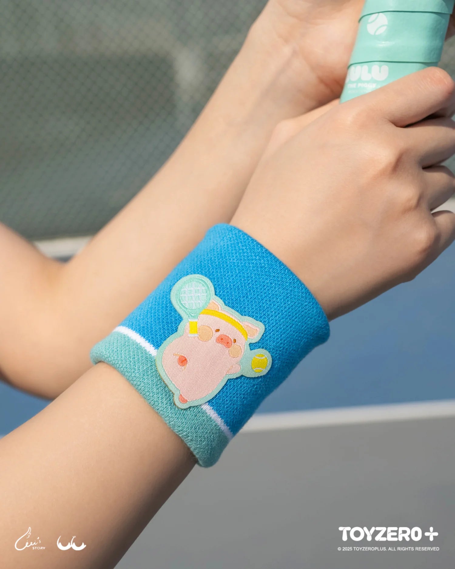 Lulu The Piggy Tennis Series-Sports Wristband (Sports Ver.)