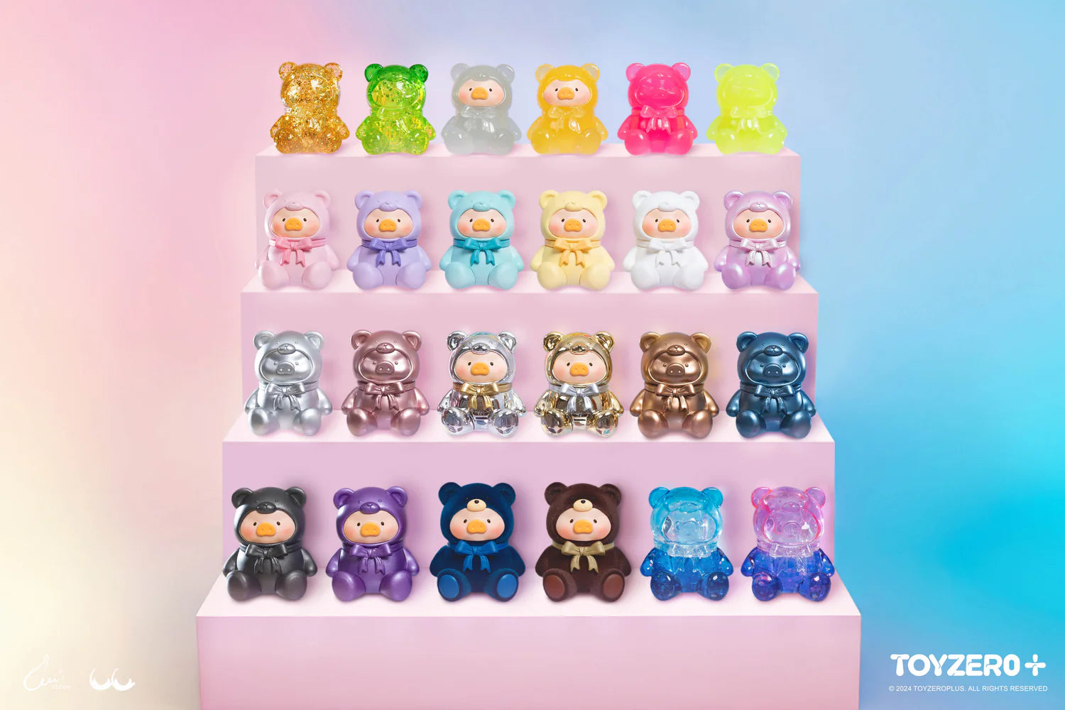 Lulu The Piggy Teddy Mini Bean Series Blind Box (Box of 20)