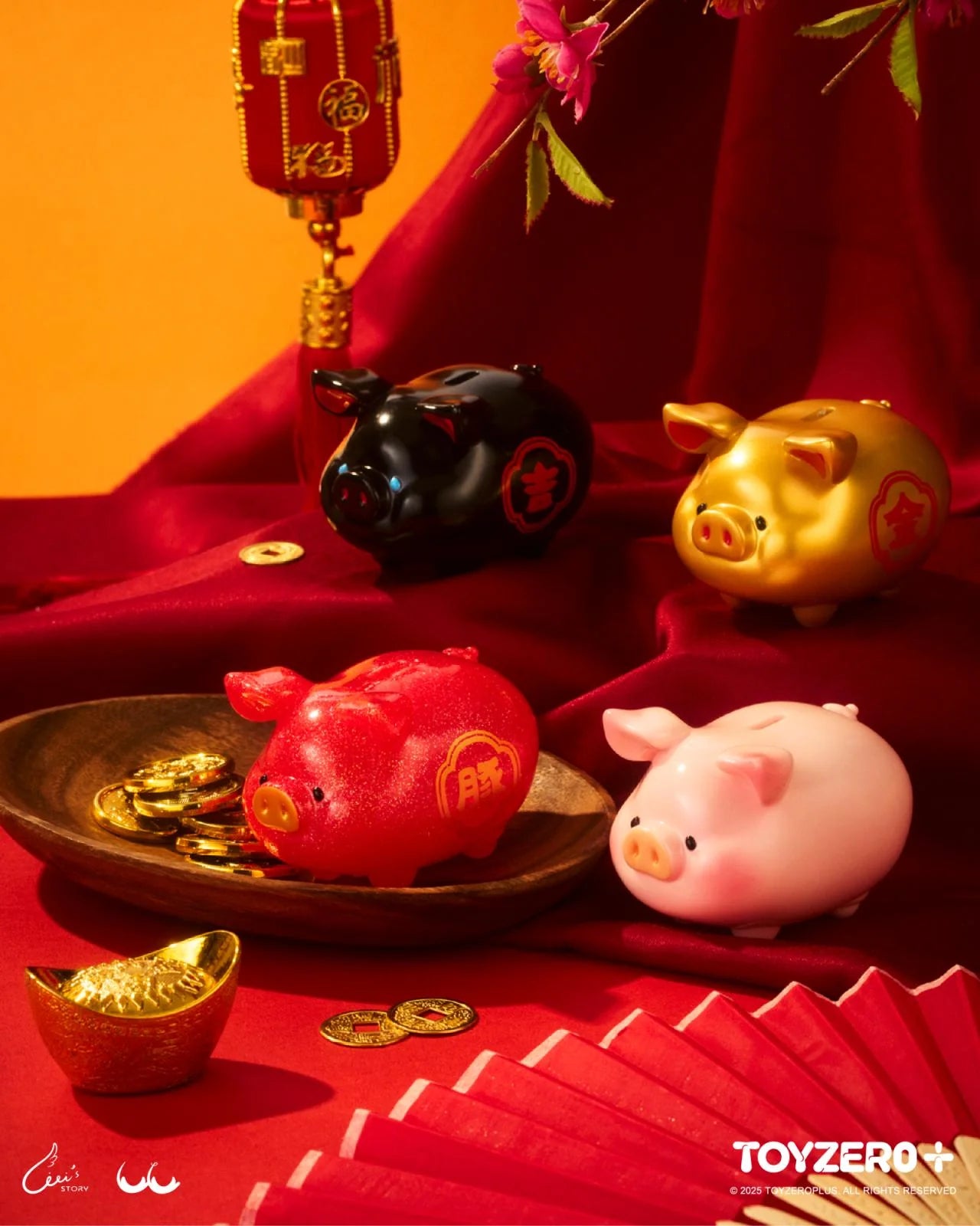 Lulu The Piggy-Lucky Fortune Piggy Blind Box (Box of 6)
