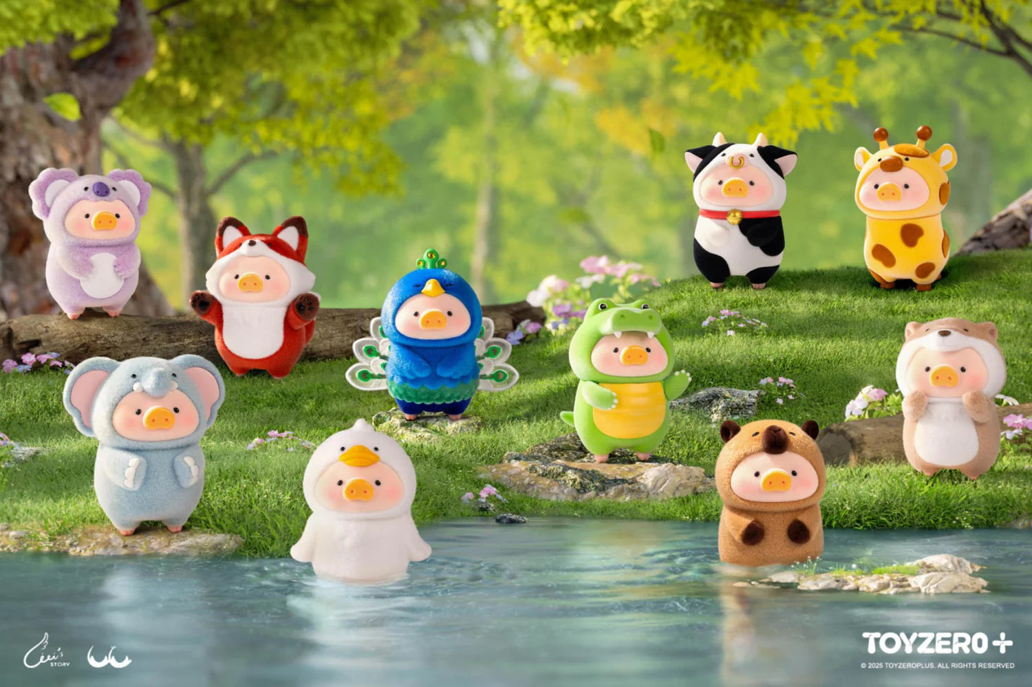 Lulu The Piggy-Animal Party Series Blind Box (Box of 8)