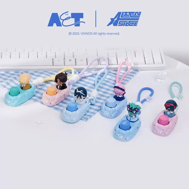 Alien Stage Baby Series Mechanical Keycaps Blind Box (Box of 6)