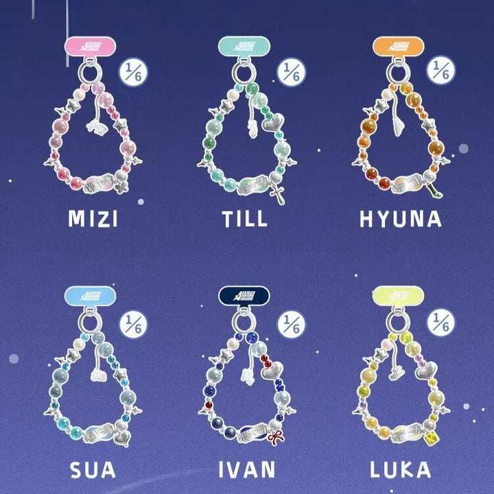 Alien Stage Rabbit Series Mobile Phone Chain 2nd Generation Blind Box (Box of 6)