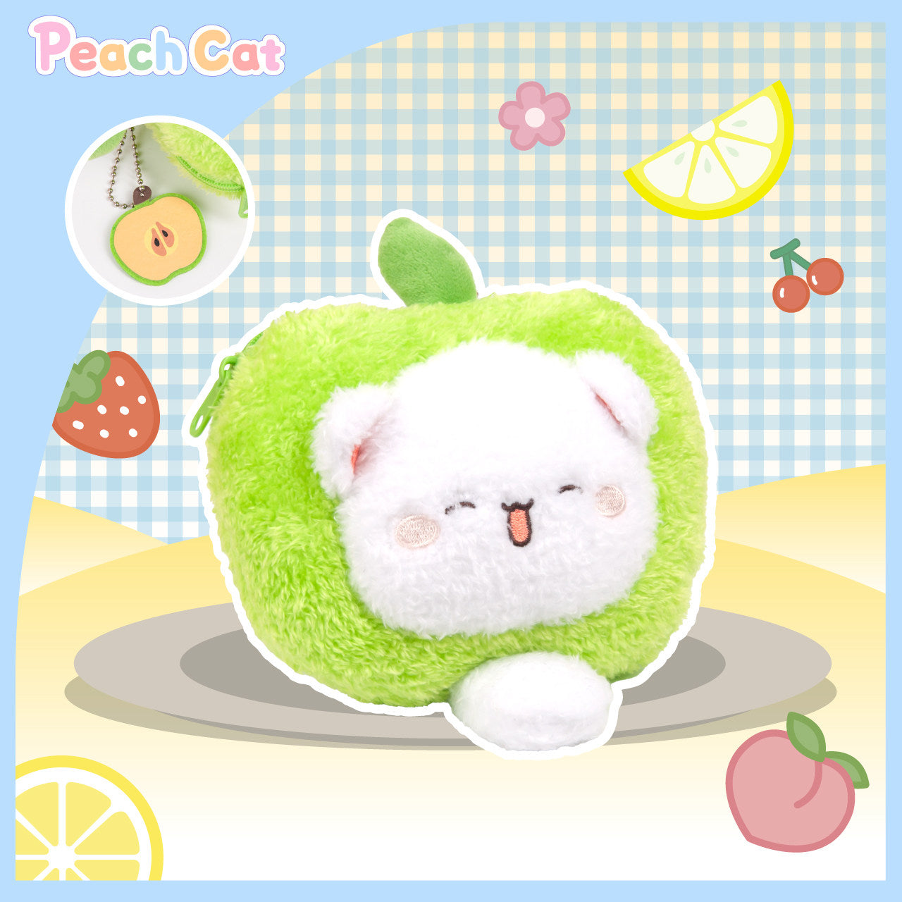 Mitao Cat Peachy Meow Fluffball Series Blind Box (Box of 6)