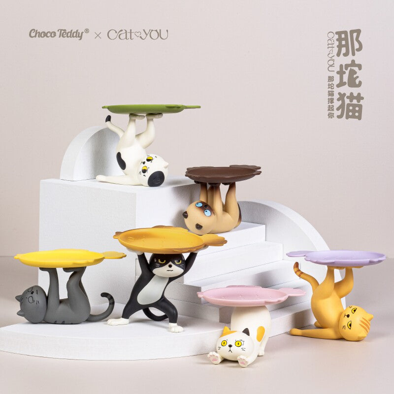 CHOCO TEDDY X The Cat Rise Me Up Series Blind Box (Box of 6)