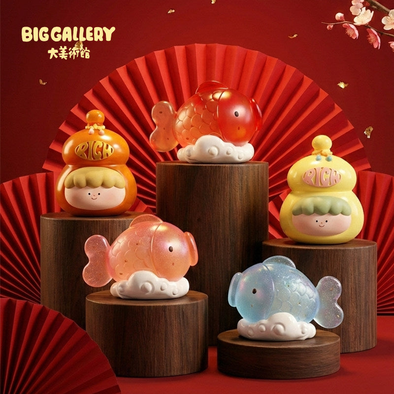 "Wealth & Blessings Together" series of Little Fortune Charms (Box of 20)