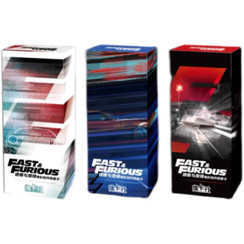Fast and Furious Collectible Card -$3 Pack (Box of 5)