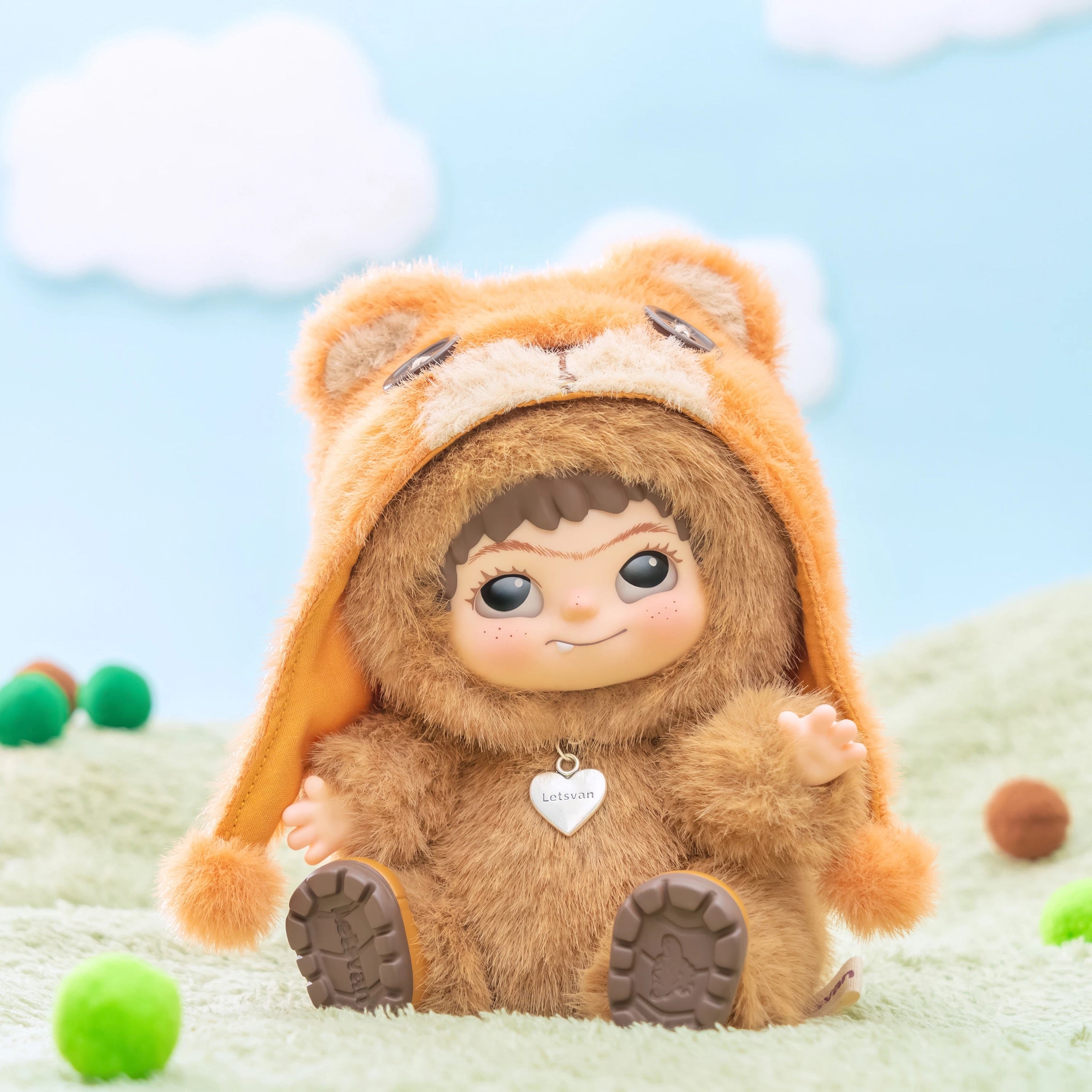 WAKUKU Fuzzy Trendy Fun Party Series Plush Blind Box (Box of 6)