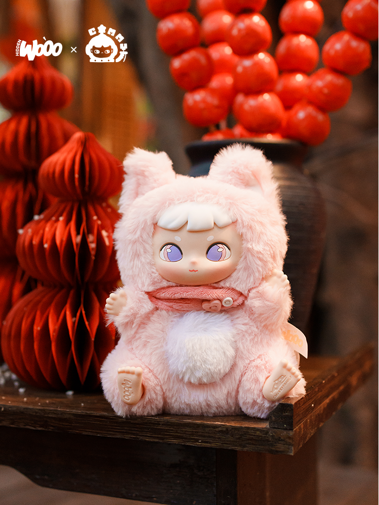 Cimmy Fox & Hulu New Year's Bless Series Plush Blind Box (Box of 6)