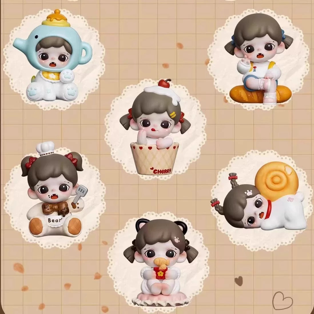 Zora Baby Bakery Shop Series Mini Blind Box (Box of 6)