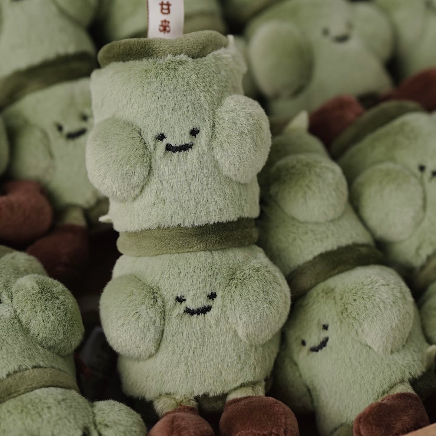 Lucky Orchard Series-Sugarcane Shaped Plush Pendant