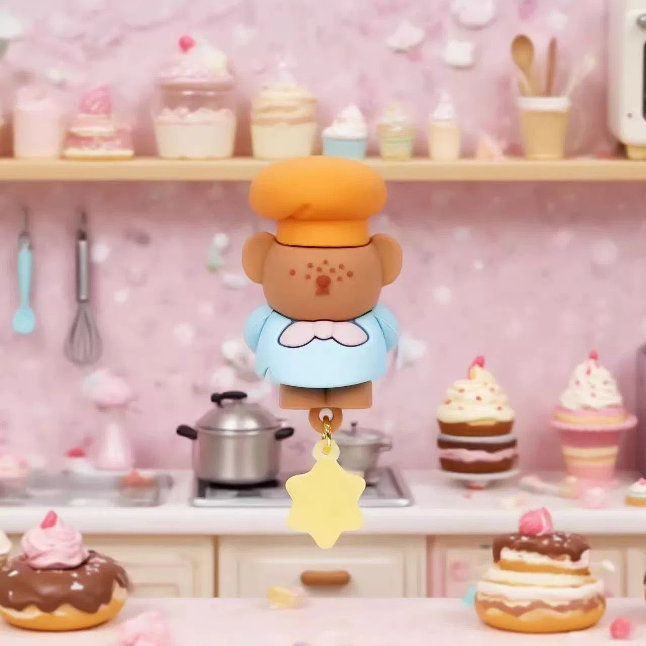 Miffy's Bear Bakery Glowing Fridge Magnet Blind Box (Box of 6)