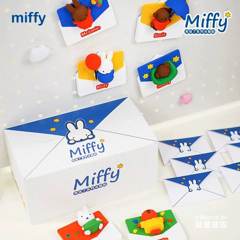 Miffy's Letter Fridge Magnet Blind Box (Box of 6)