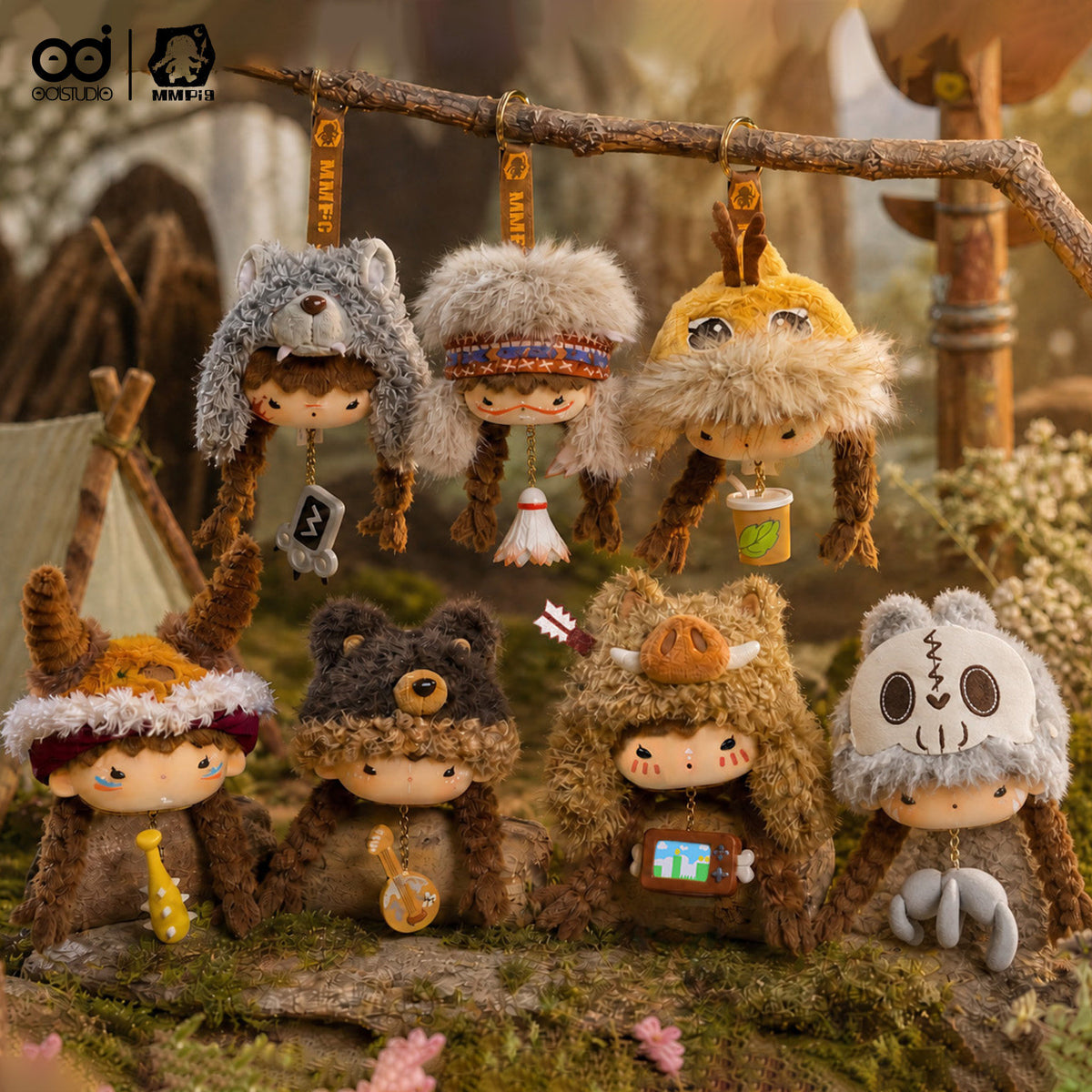 MMPIG Maomugu Adventure Series Plush Blind Box (Box of 6)