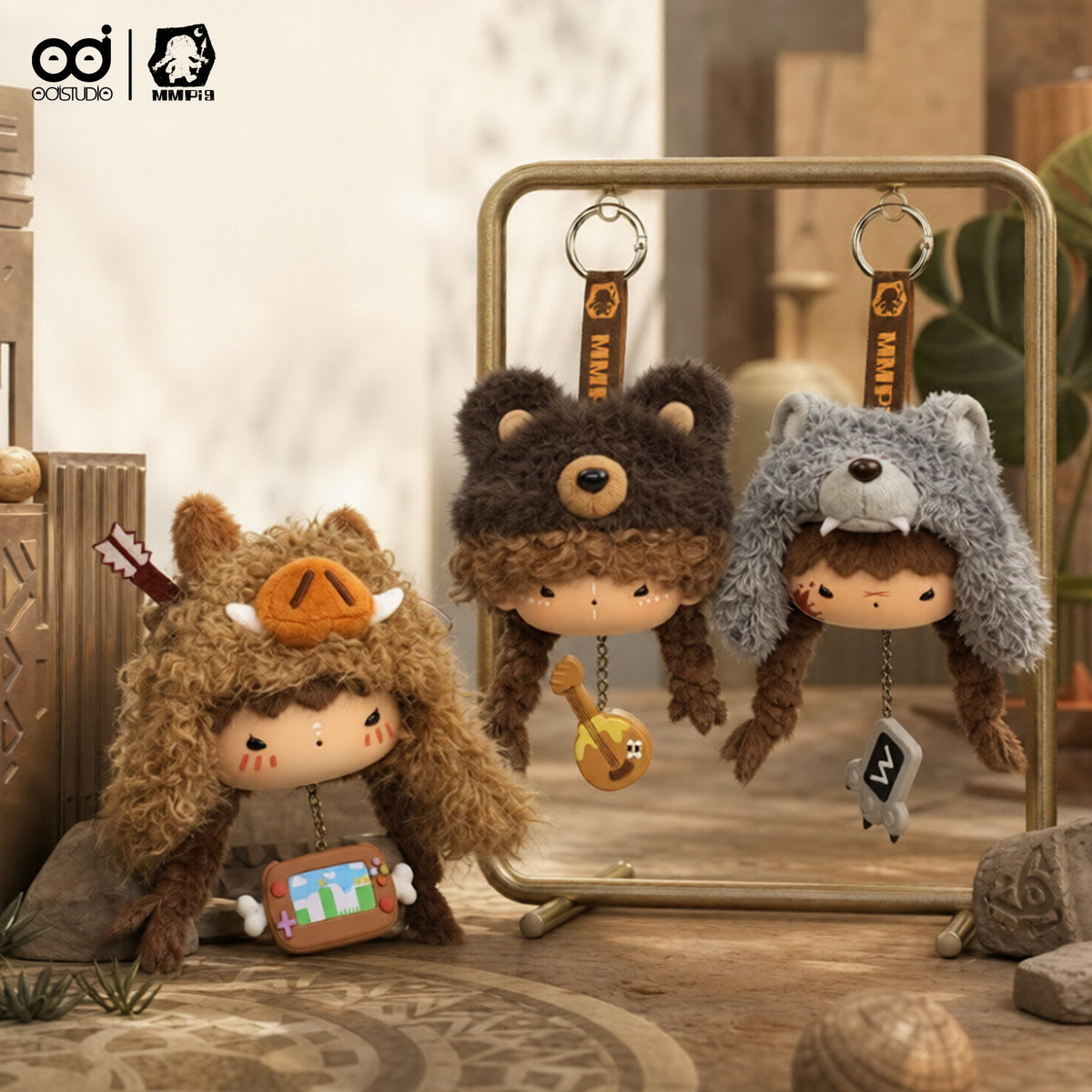 MMPIG Maomugu Adventure Series Plush Blind Box (Box of 6)
