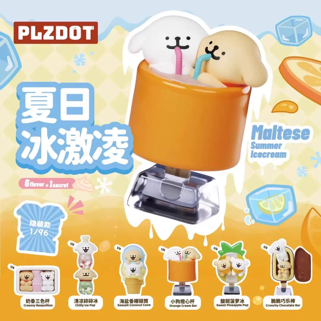 Maltese's Summer Ice Cream Series Blind Box (Box of 6)