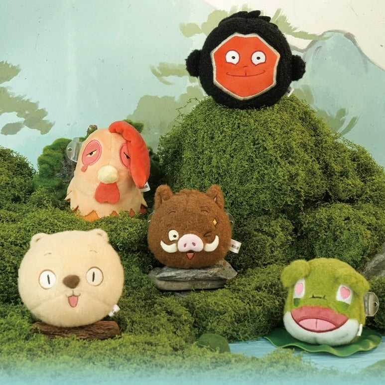 Little Monster Lang Lang Phone Back Clip Plush Blind Box (Box of 5)