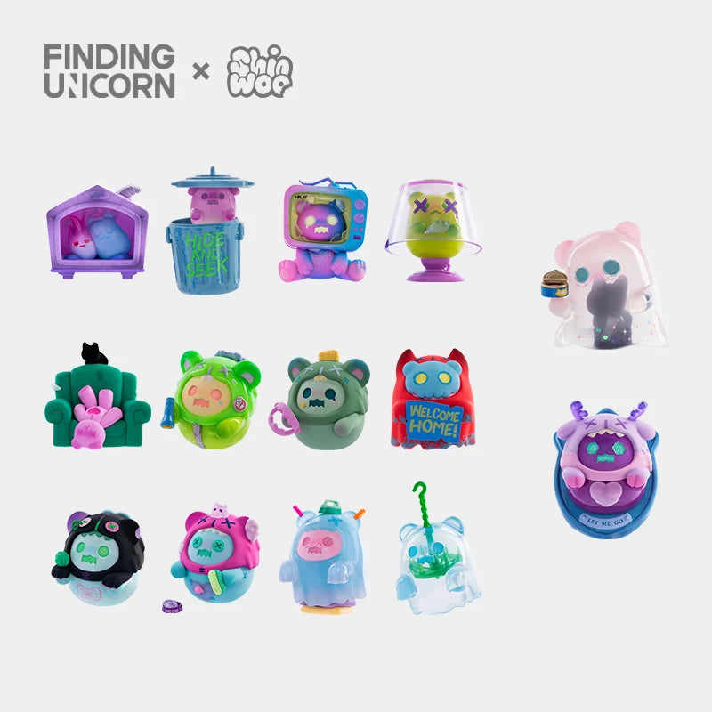 Shinwoo Ghost Bear House Series Blind Box (Box of 12)