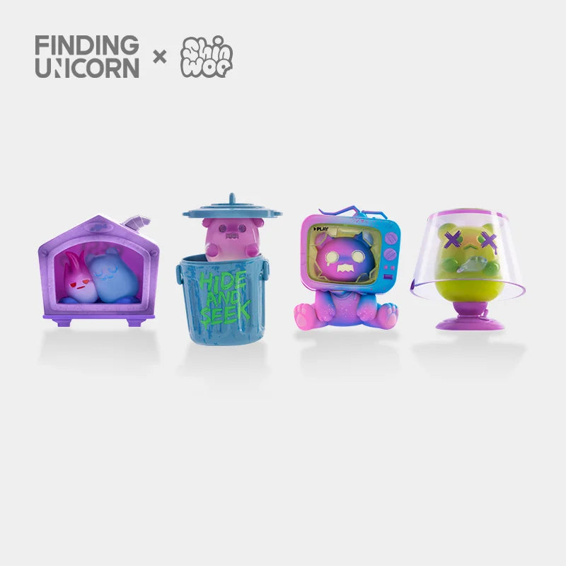 Shinwoo Ghost Bear House Series Blind Box (Box of 12)