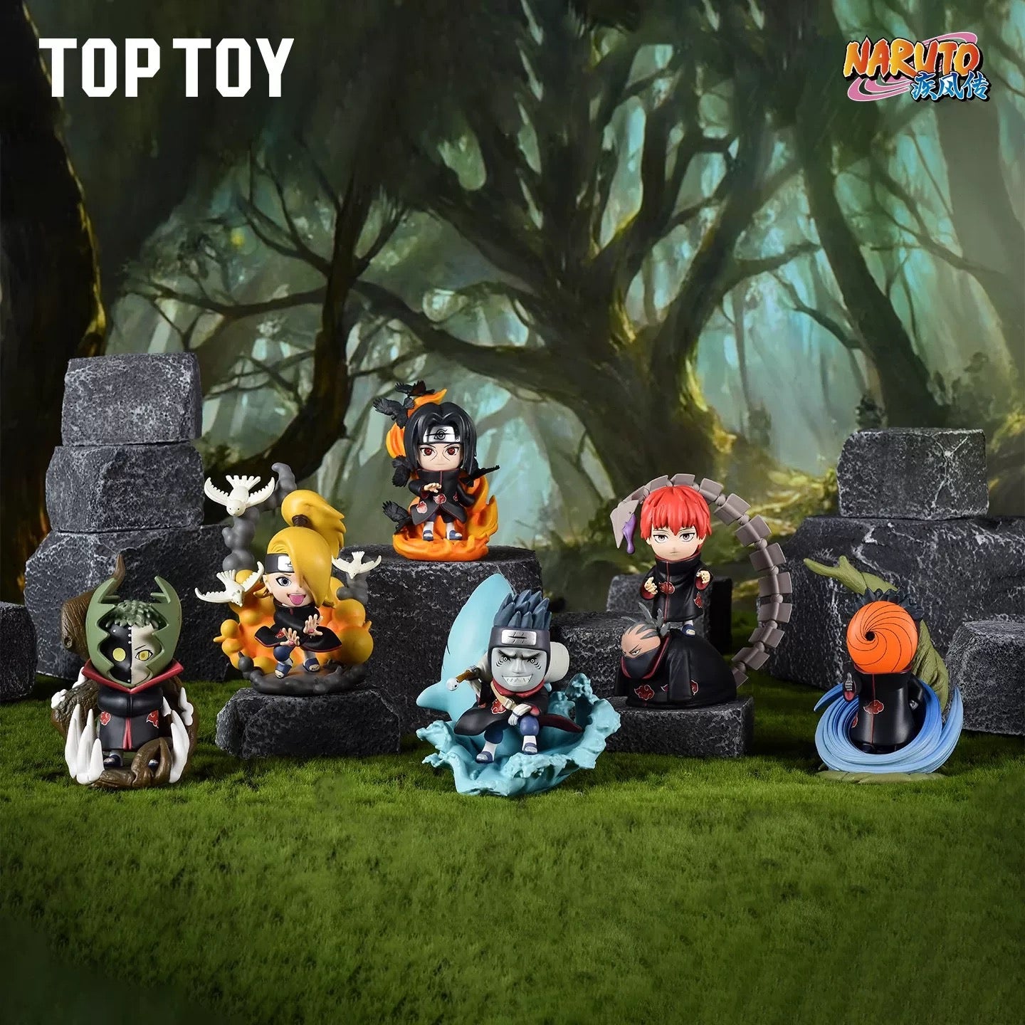 Naruto: Akatsuki Organization Character Blind Box Series 1 (Box of 6)