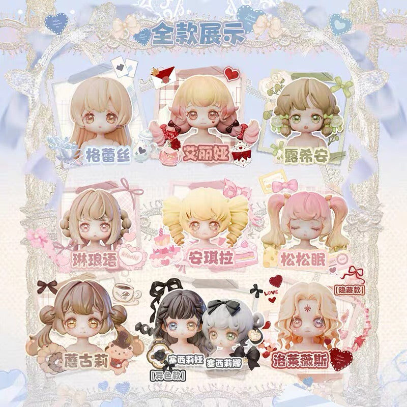 Nyzaii Vintage Treasures Series Articulated BJD Figure Blind Box (Box of 8)